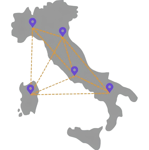 Immagine mappa delle sedi